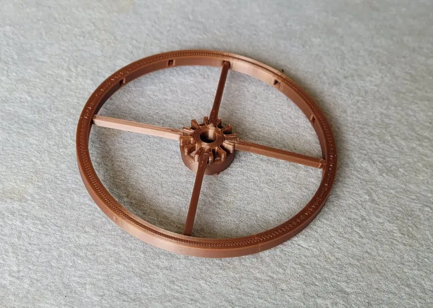 Bánh xe cổ gỗ dễ thương để in 3D - Image 10