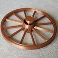 Bánh xe cổ gỗ dễ thương để in 3D - Thumbnail 17