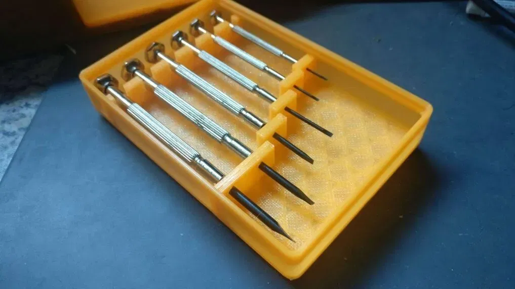 Giá đỡ tuốc-nơ-vít chính xác cho hộp Gridfinity - Image 1