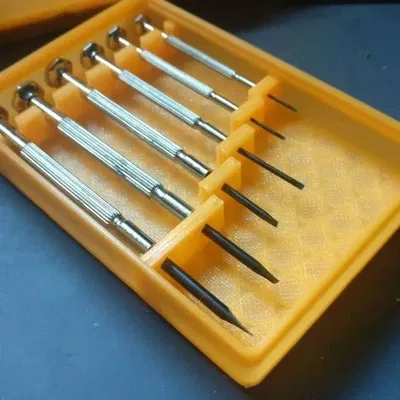 Giá đỡ tuốc-nơ-vít chính xác cho hộp Gridfinity