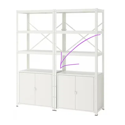 Bộ lấp khoảng trống cho tủ IKEA BROR