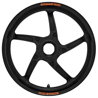 Bánh xe MotoGP OZ Racing màu đen in bằng PETG