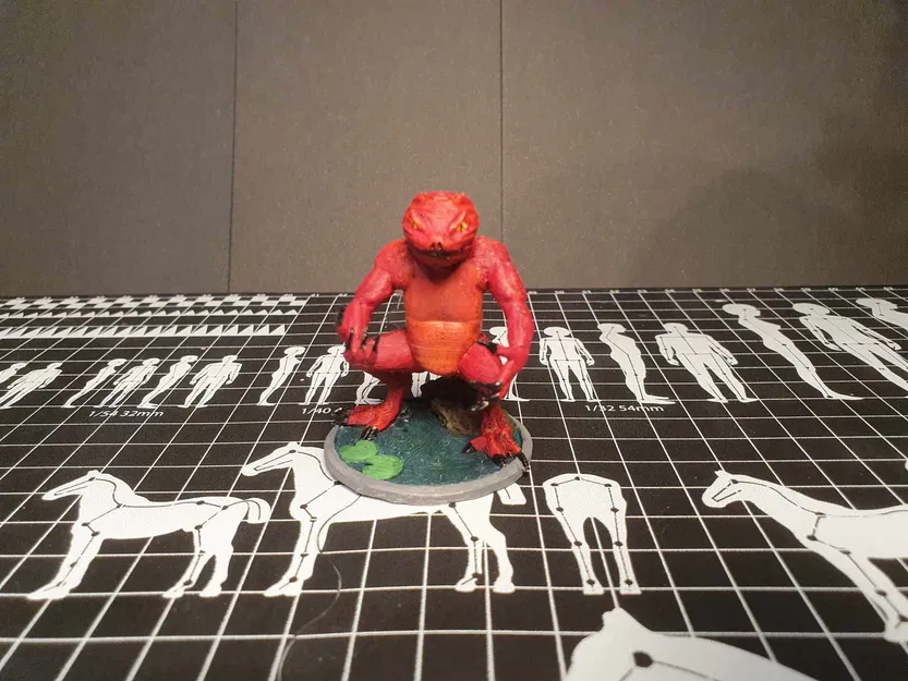 Slaad đỏ - Nhân vật quái vật trong Dungeons & Dragons - Image 1