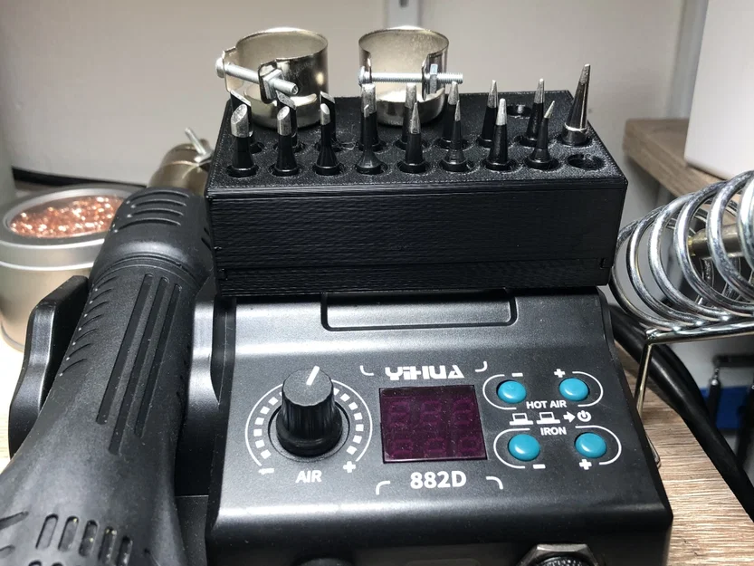 Giá đỡ cho đầu hàn 900M-T trên trạm Yihua 882 D - Image 2