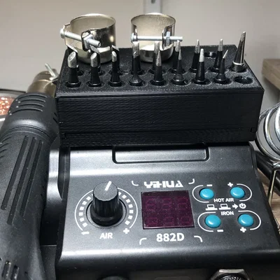 Giá đỡ cho đầu hàn 900M-T trên trạm Yihua 882 D