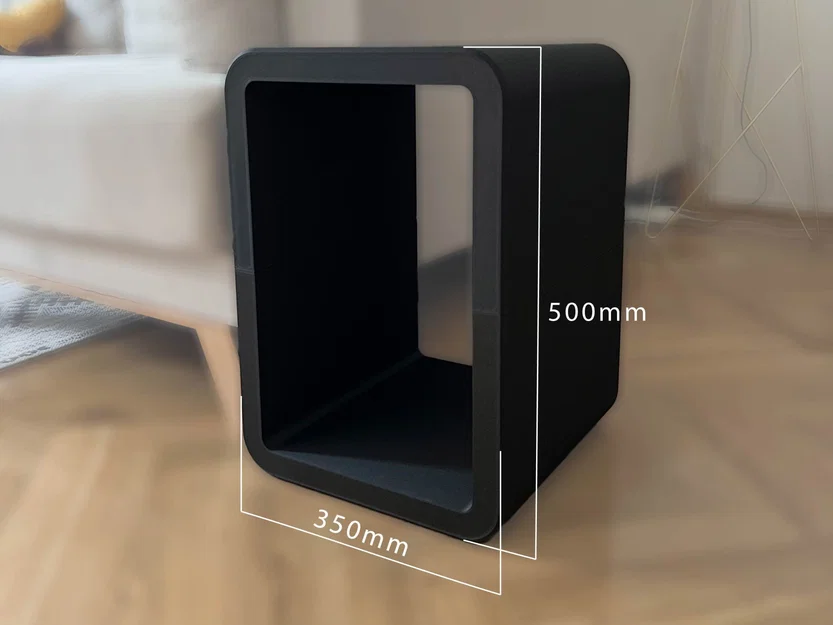 Ghế đẩu tối giản O_Stool in 3D cho không gian sống hiện đại - Image 2