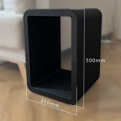 Ghế đẩu tối giản O_Stool in 3D cho không gian sống hiện đại