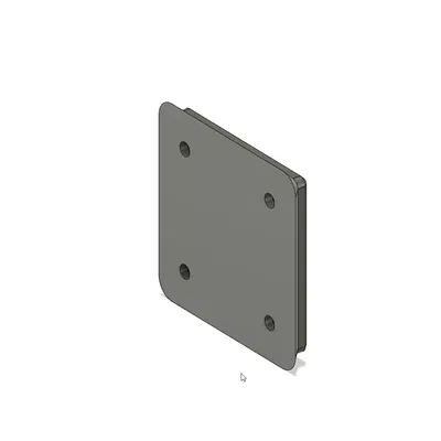 Mẫu cơ sở Gridfinity với lỗ cải tiến và khe trọng lượng