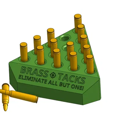 Trò chơi cắm đinh bằng đạn 5.56mm hoặc 9mm