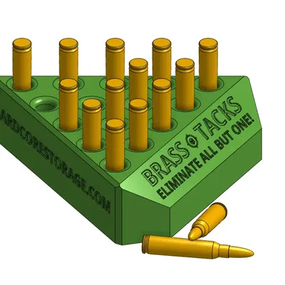 Trò chơi cắm đinh bằng đạn 5.56mm hoặc 9mm