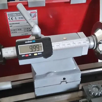 Cải tiến đơn giản cho đuôi máy tiện nhỏ với DRO giá rẻ