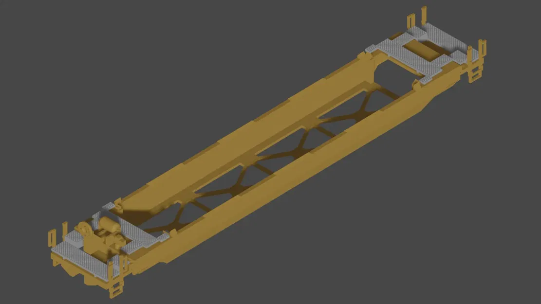 Xe chở hàng liên vận 40' với thân trơn - Image 5