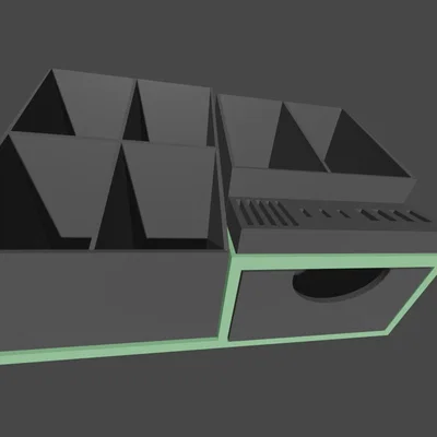 Giá đỡ tổ chức bàn làm việc với ngăn kéo và kệ USB