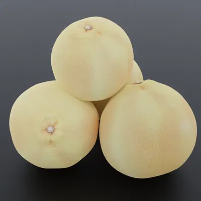 Bưởi 3D được tạo ra bằng công nghệ Photogrammetry