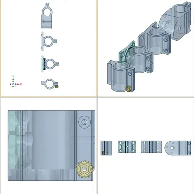 Cải tiến giá đỡ cho máy tiện nhỏ Proxxon Micromot