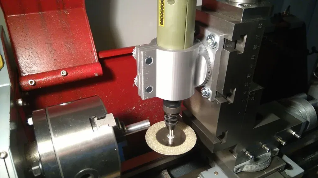 Cải tiến giá đỡ cho máy tiện nhỏ Proxxon Micromot - Image 3