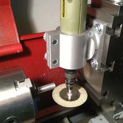 Cải tiến giá đỡ cho máy tiện nhỏ Proxxon Micromot