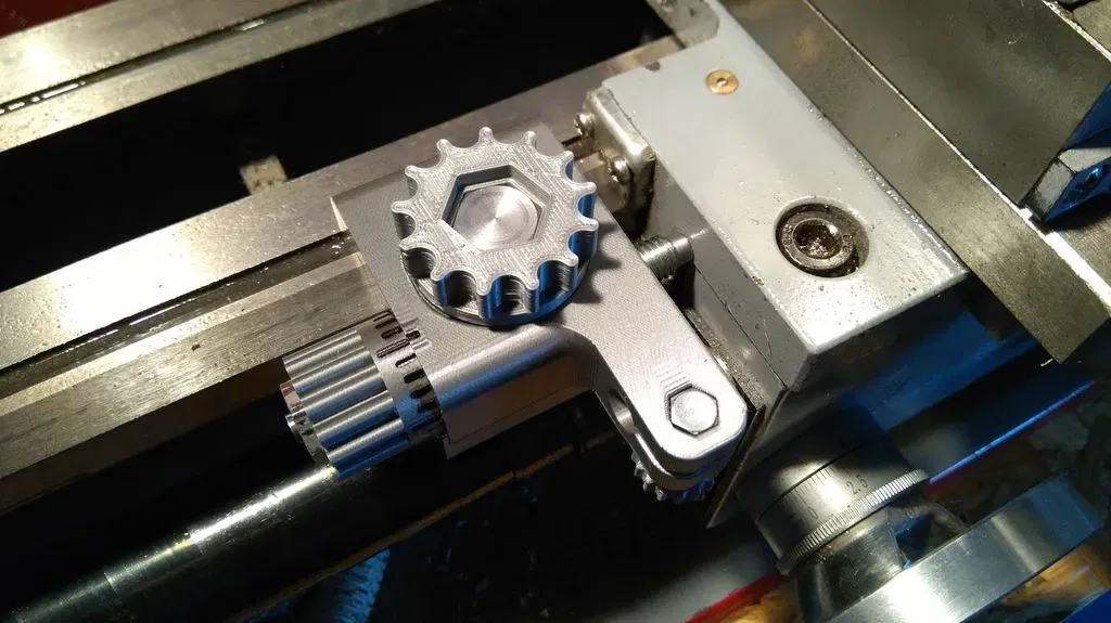 Cải tiến đầu dừng xe cho máy tiện mini với giá đỡ đồng h... - Image 4