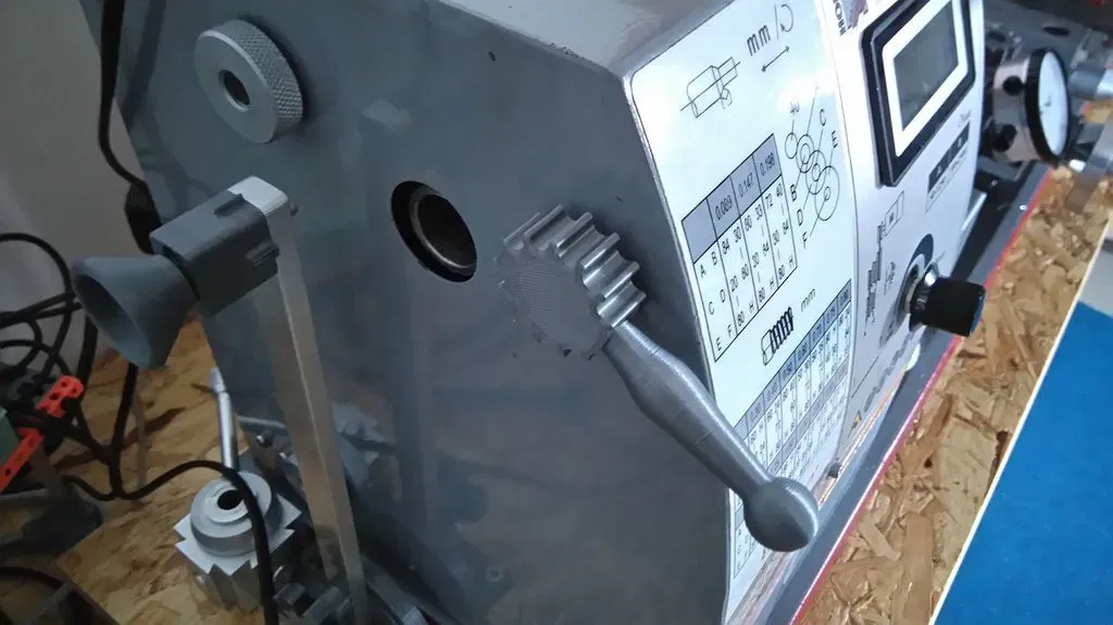 Cải tiến đầu dừng xe cho máy tiện mini với giá đỡ đồng h... - Image 8