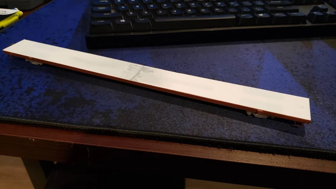 Xe tải phẳng 89 foot tỷ lệ HO - Image 1