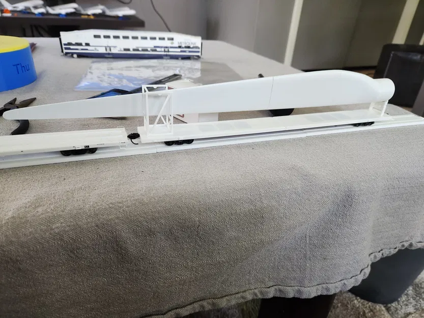 Xe tải phẳng 89 foot tỷ lệ HO - Image 5