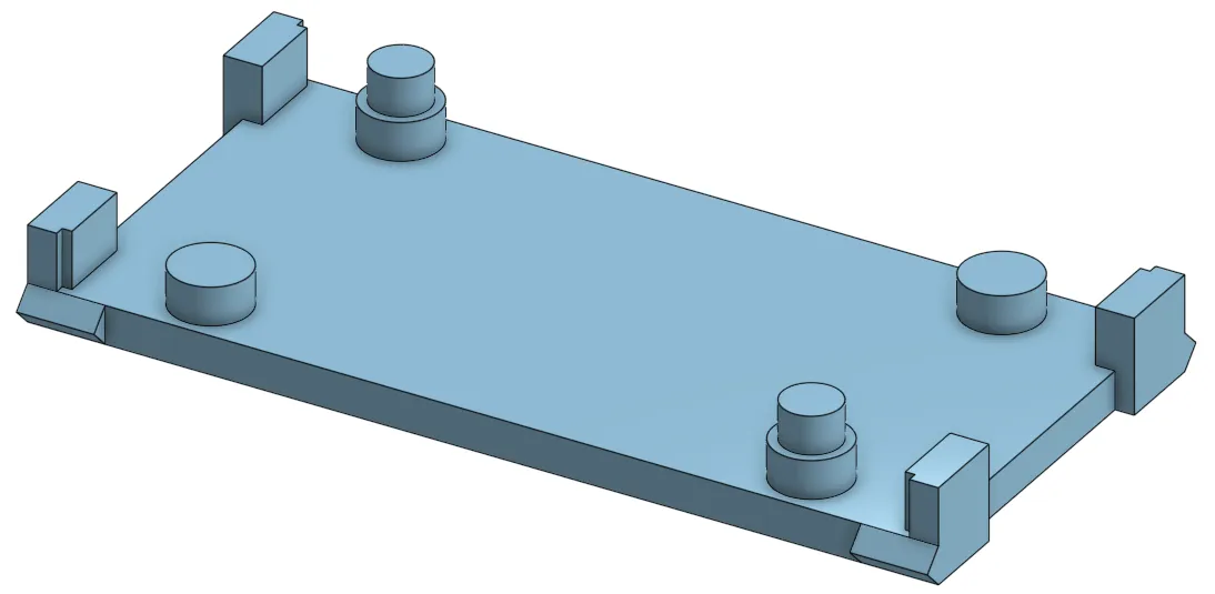 Giá đỡ LMS2596 cho PCB 21x43 - Image 1