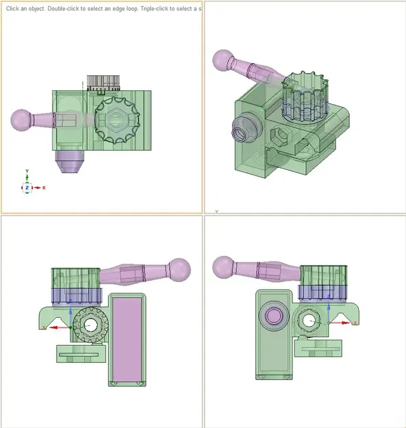 Cải tiến đầu dừng cho xe đẩy máy tiện mini - Image 2