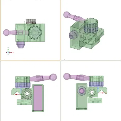 Cải tiến đầu dừng cho xe đẩy máy tiện mini