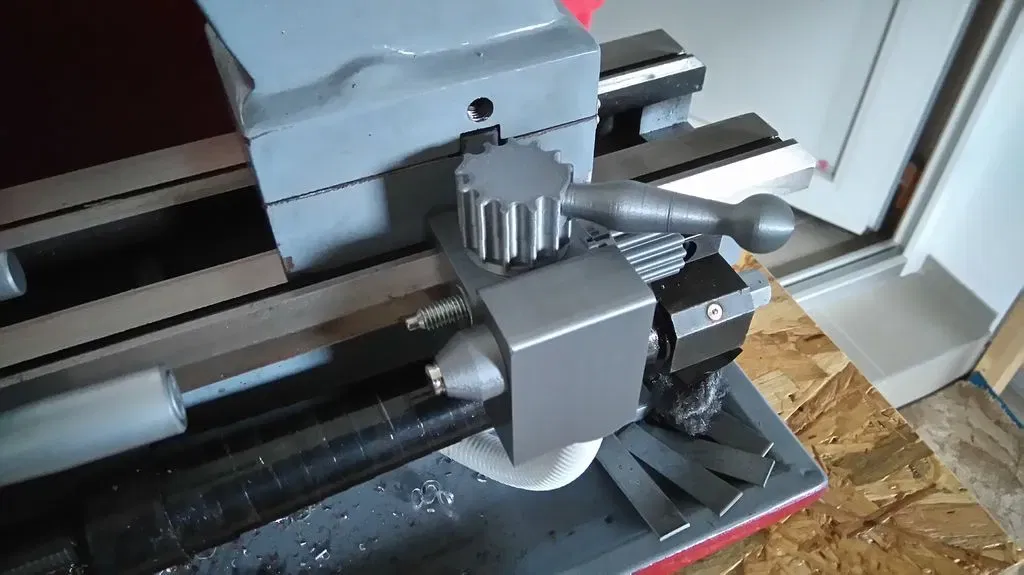 Cải tiến đầu dừng cho xe đẩy máy tiện mini - Image 3