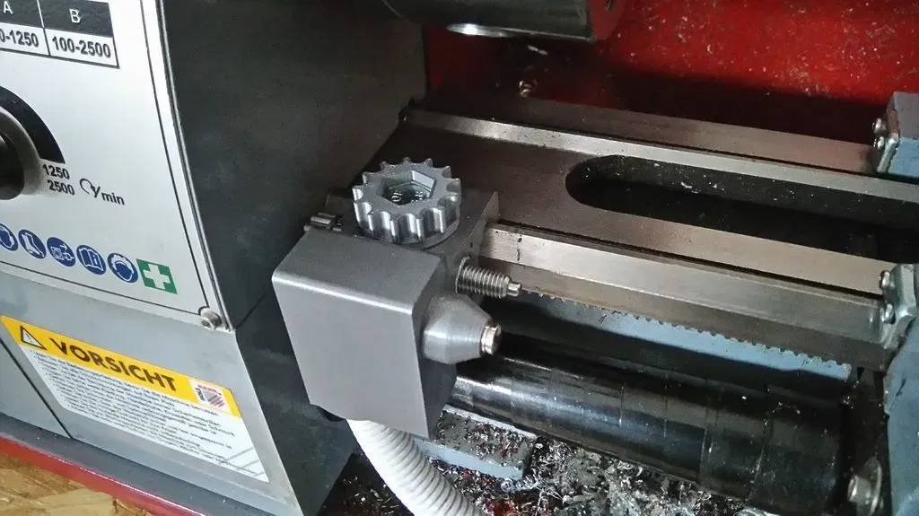 Cải tiến đầu dừng cho xe đẩy máy tiện mini - Image 4