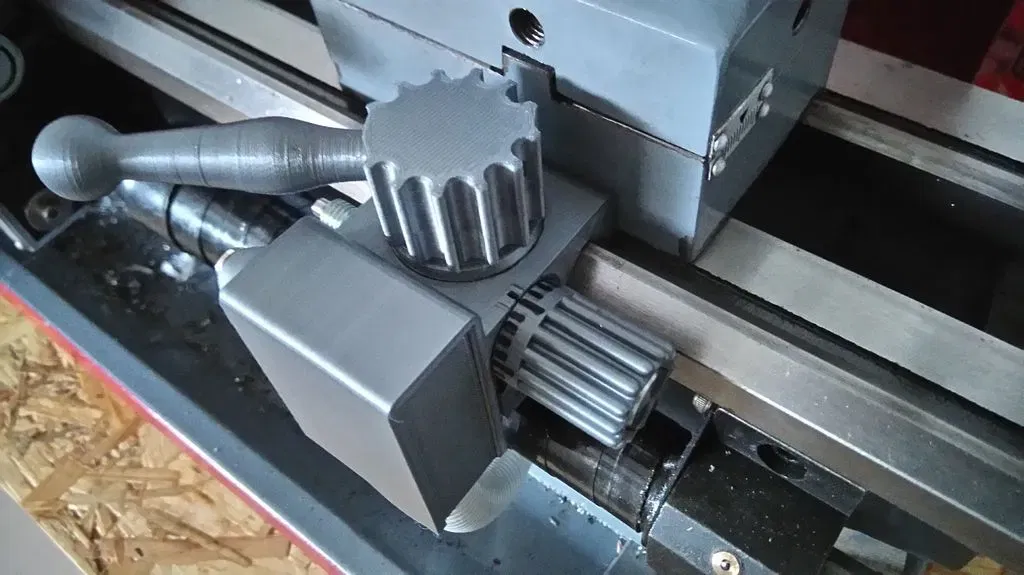 Cải tiến đầu dừng cho xe đẩy máy tiện mini - Image 5