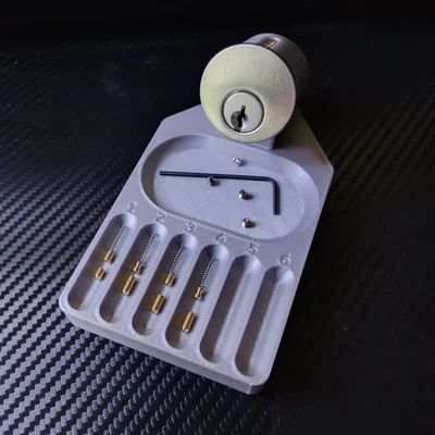 Khay và giá đỡ khóa tập luyện CI đơn giản