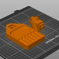 Khay và giá đỡ khóa tập luyện CI đơn giản - Thumbnail 2