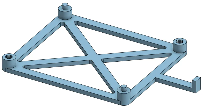 Giá đỡ Raspberry Pi 4 đơn giản - Image 1