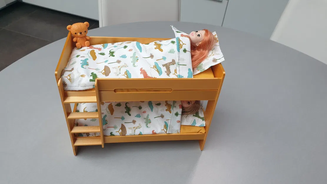 Giường tầng nhỏ cho búp bê ngủ - Image 2