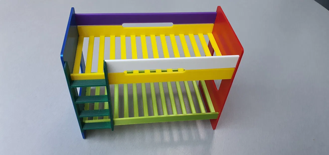 Giường tầng nhỏ cho búp bê ngủ - Image 3