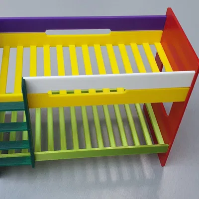 Giường tầng nhỏ cho búp bê ngủ