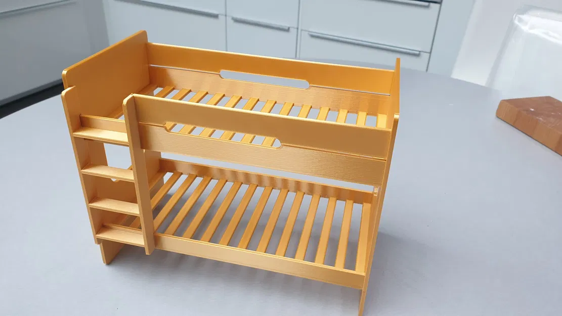 Giường tầng nhỏ cho búp bê ngủ - Image 4