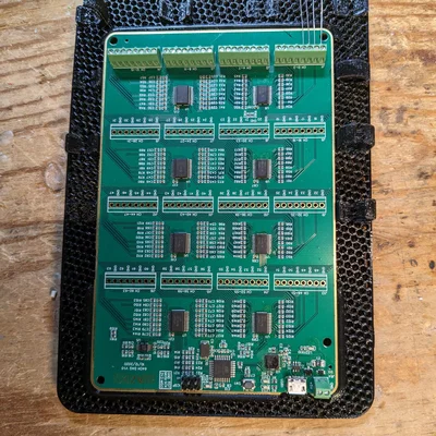 Giá đỡ bo mạch DAQ 64CH A2D Electronics