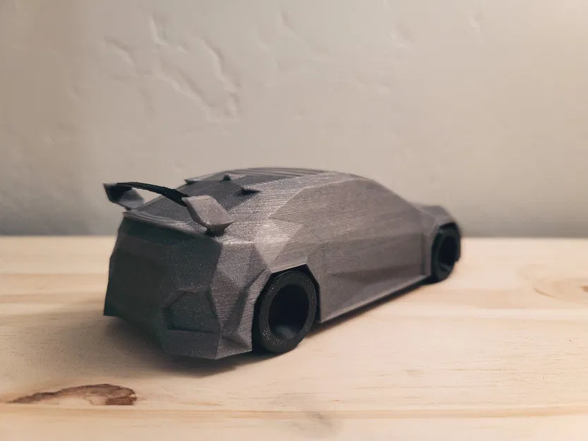 Honda Civic Type R phong cách Low Poly được làm mới - Image 3