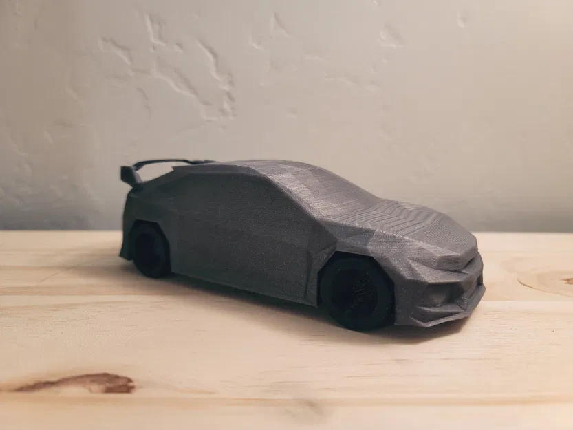 Honda Civic Type R phong cách Low Poly được làm mới - Image 4