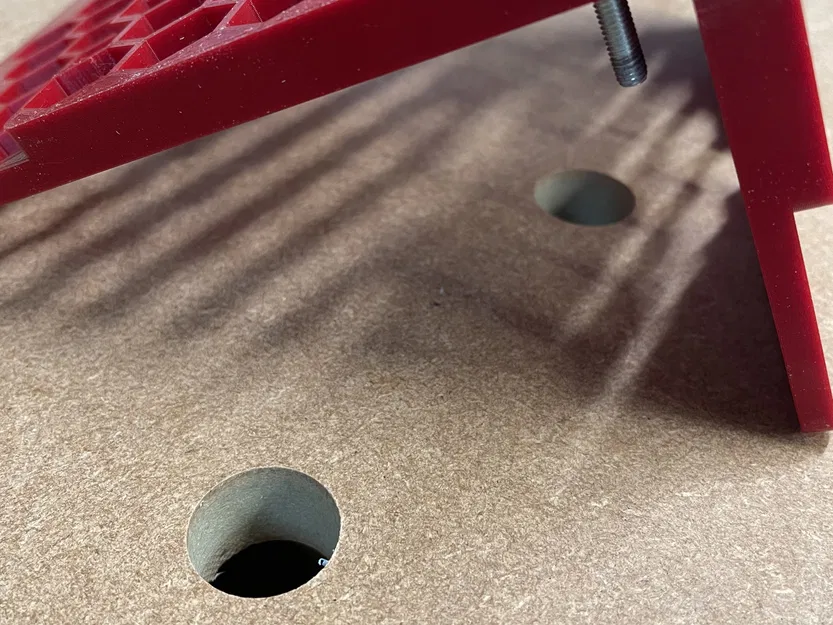 Giá đỡ router cho mộng rời 5mm sử dụng DeWalt DCW604 - Image 3