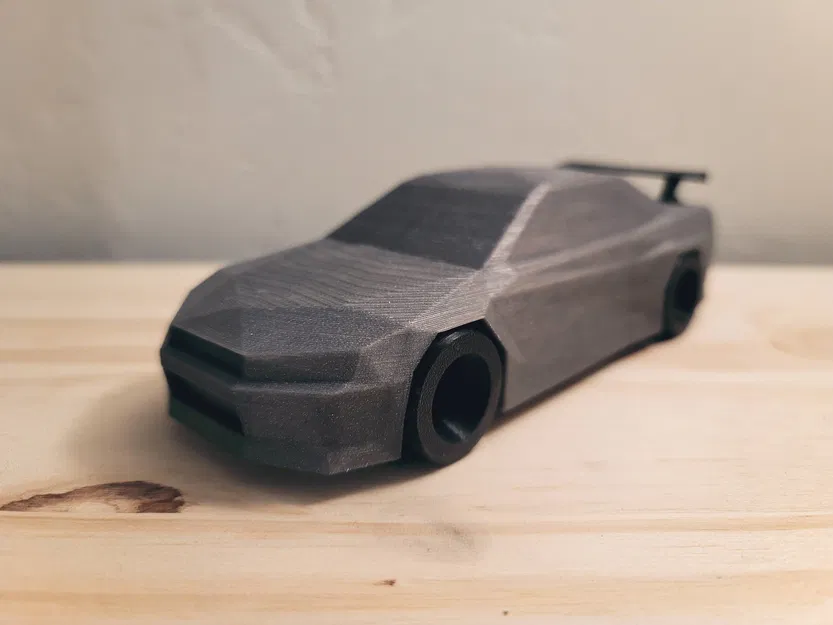 Nissan GTR R34 phong cách Low Poly được làm lại - Image 1