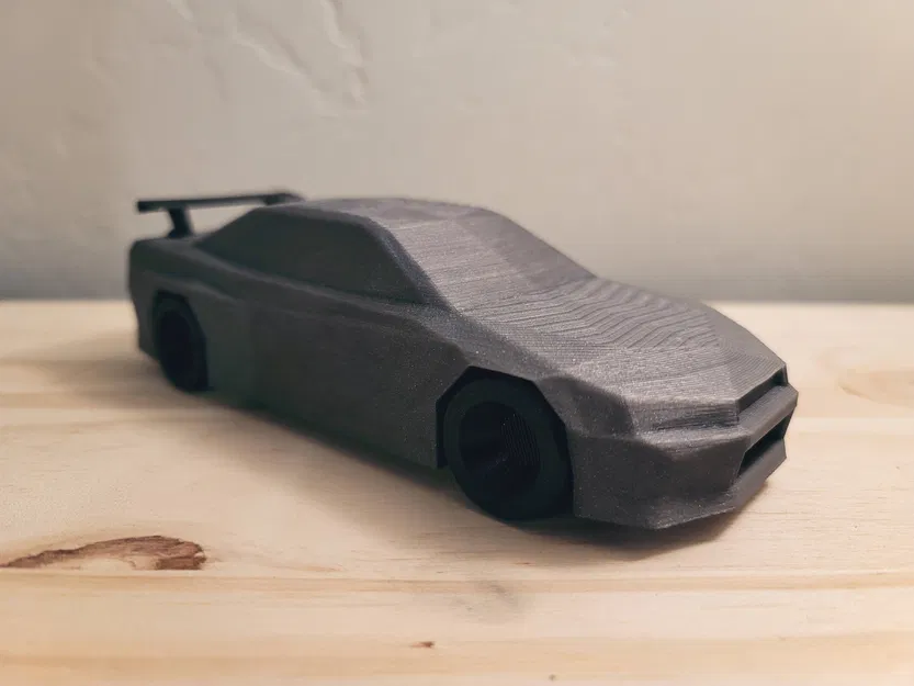 Nissan GTR R34 phong cách Low Poly được làm lại - Image 3