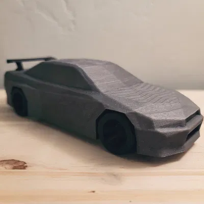 Nissan GTR R34 phong cách Low Poly được làm lại