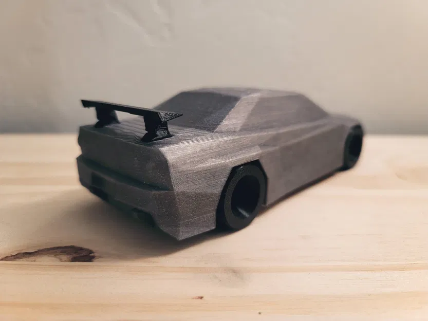 Nissan GTR R34 phong cách Low Poly được làm lại - Image 4