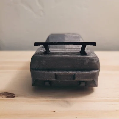 Nissan GTR R34 phong cách Low Poly được làm lại 5