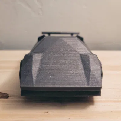 Lamborghini Countach phong cách Low Poly