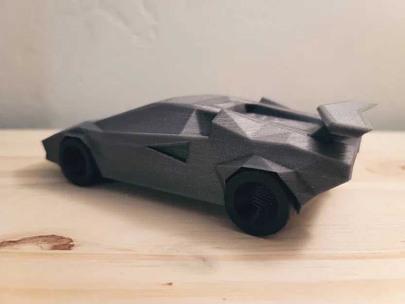 Lamborghini Countach phong cách Low Poly - Image 7