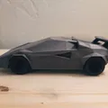 Lamborghini Countach phong cách Low Poly - Thumbnail 8